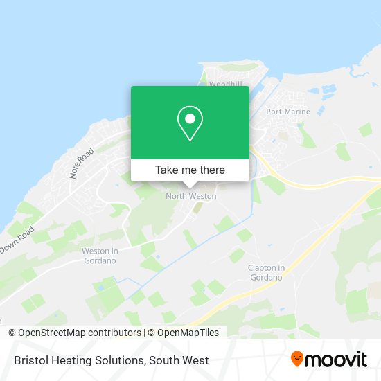 Bristol Heating Solutions map