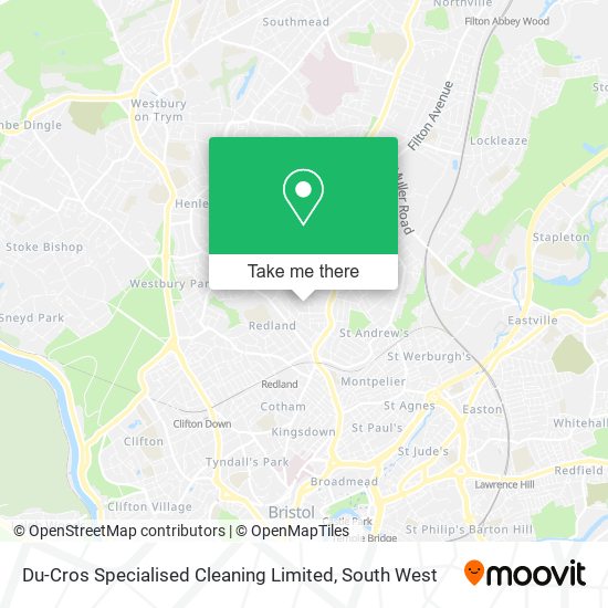 Du-Cros Specialised Cleaning Limited map