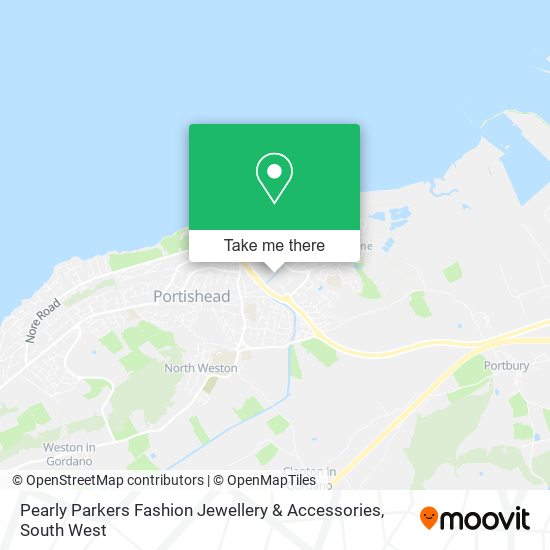 Pearly Parkers Fashion Jewellery & Accessories map