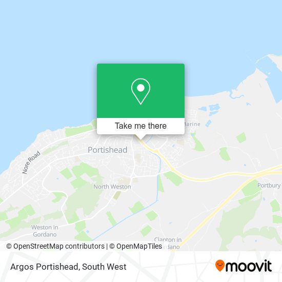 Argos Portishead map