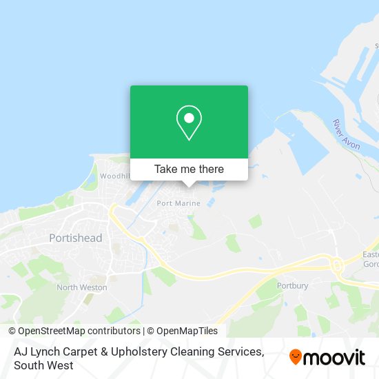 AJ Lynch Carpet & Upholstery Cleaning Services map