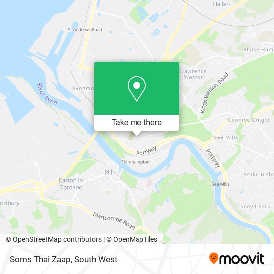 Soms Thai Zaap map