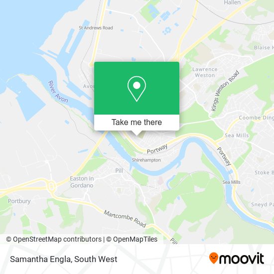 Samantha Engla map