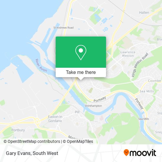 Gary Evans map