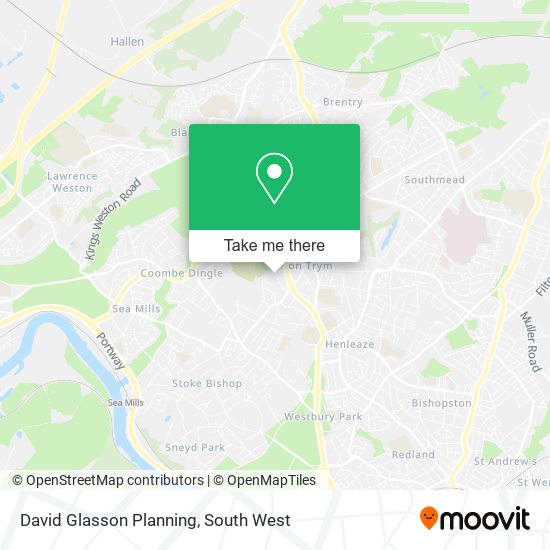 David Glasson Planning map