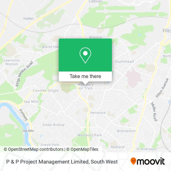 P & P Project Management Limited map