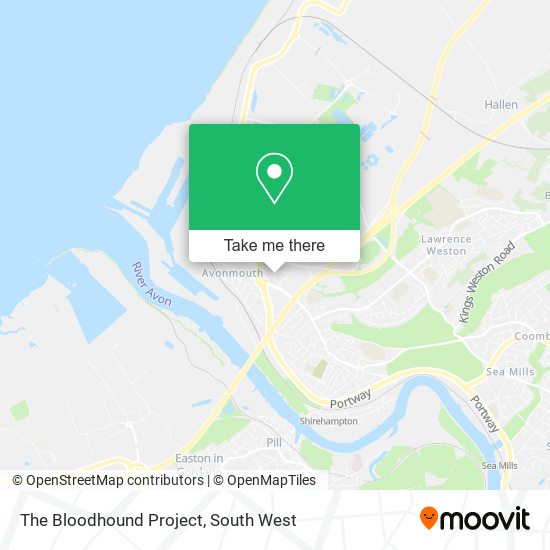 The Bloodhound Project map