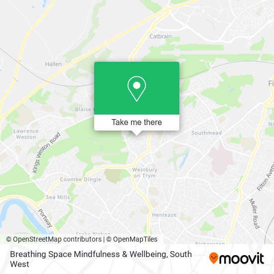 Breathing Space Mindfulness & Wellbeing map
