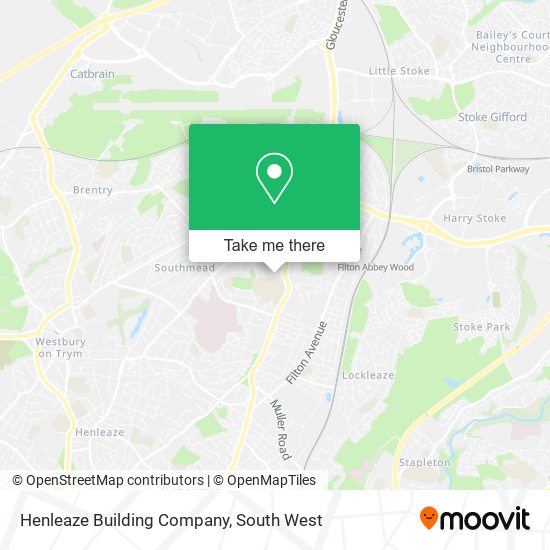 Henleaze Building Company map