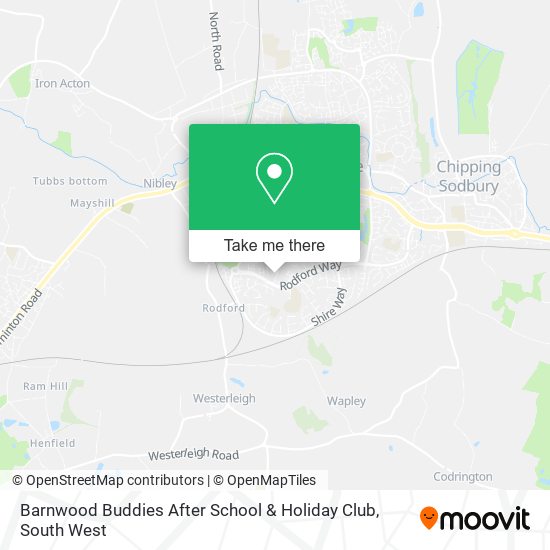 Barnwood Buddies After School & Holiday Club map
