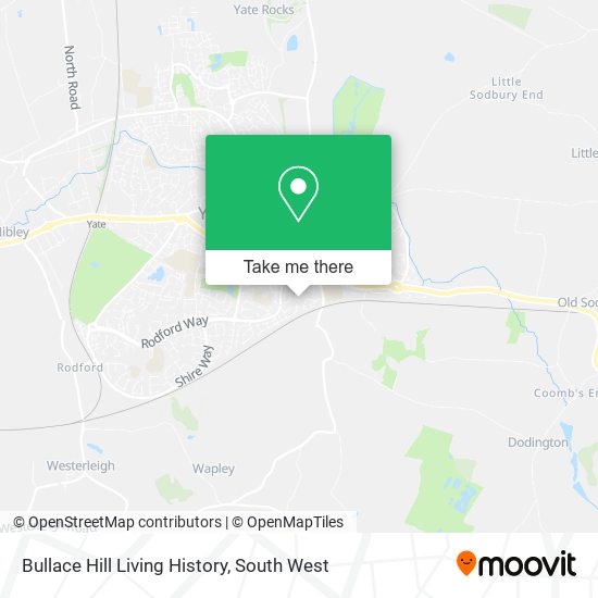 Bullace Hill Living History map