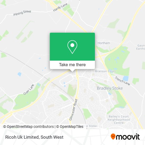 Ricoh Uk Limited map