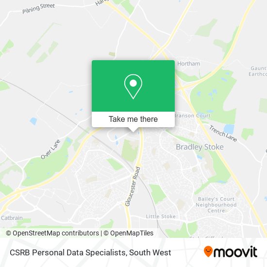 CSRB Personal Data Specialists map