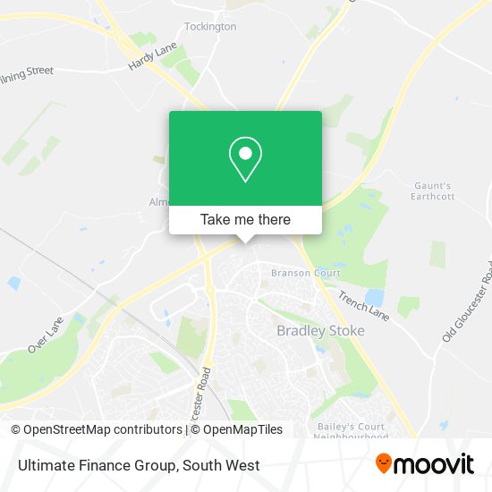 Ultimate Finance Group map