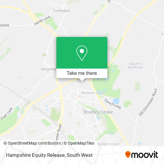 Hampshire Equity Release map