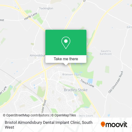 Bristol Almondsbury Dental Implant Clinic map