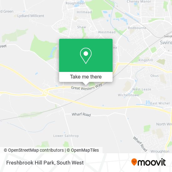 Freshbrook Hill Park map