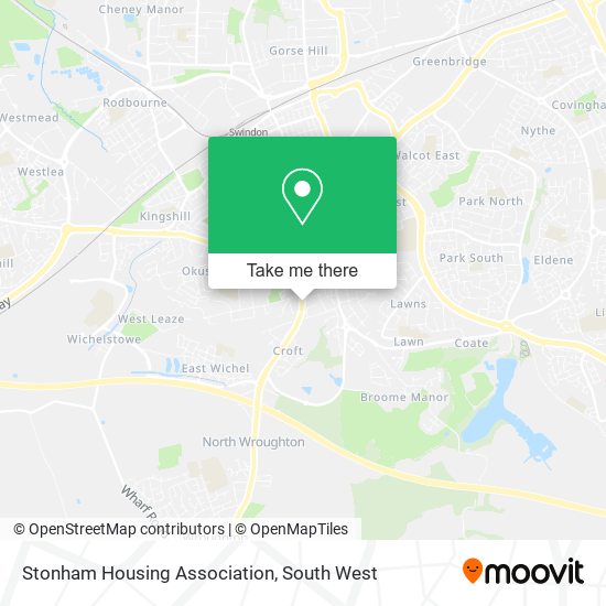 Stonham Housing Association map