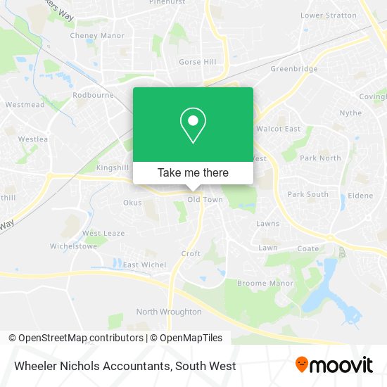 Wheeler Nichols Accountants map