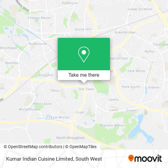 Kumar Indian Cuisine Limited map