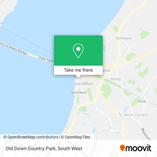 Old Down Country Park map