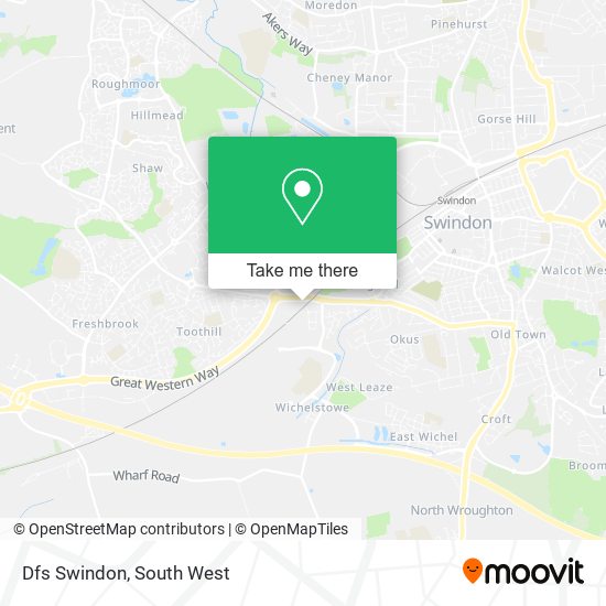 Dfs Swindon map