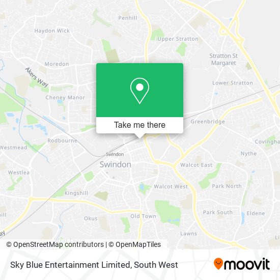 Sky Blue Entertainment Limited map