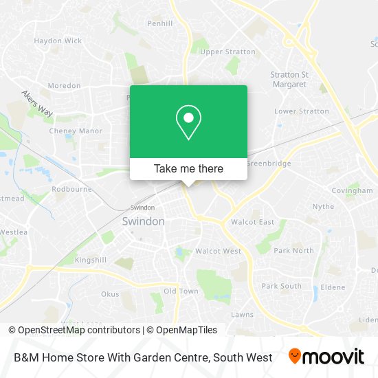 B&M Home Store With Garden Centre map