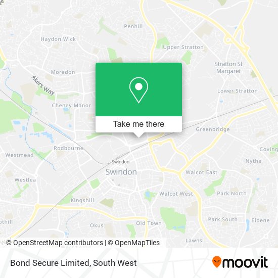 Bond Secure Limited map