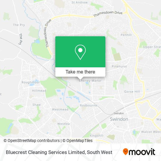 Bluecrest Cleaning Services Limited map
