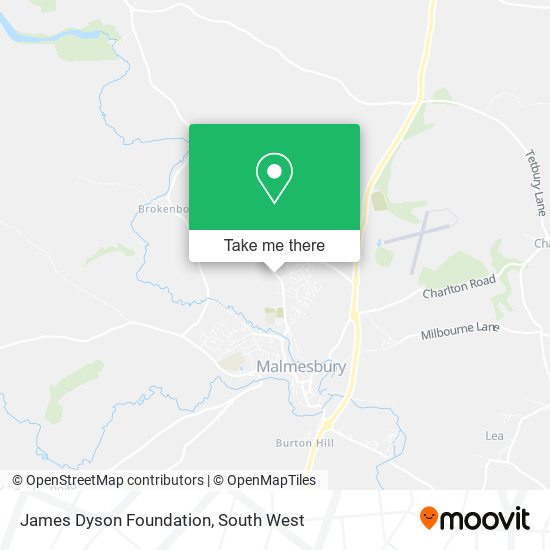 James Dyson Foundation map