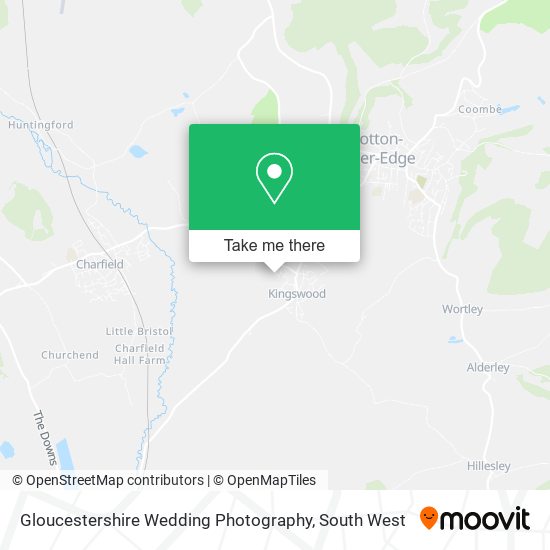 Gloucestershire Wedding Photography map