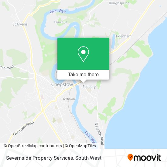 Severnside Property Services map
