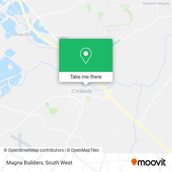 Magna Builders map