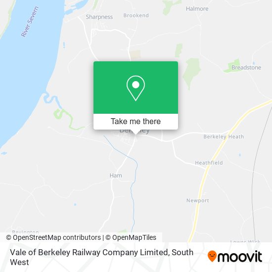 Vale of Berkeley Railway Company Limited map