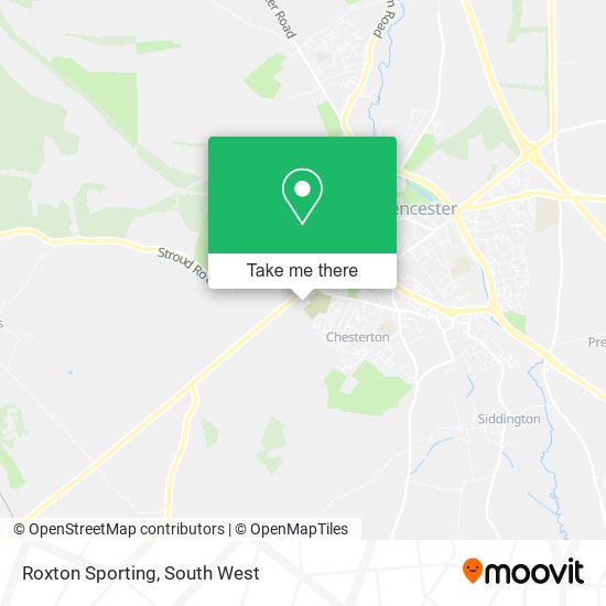 Roxton Sporting map