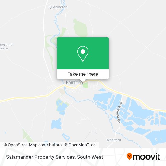 Salamander Property Services map