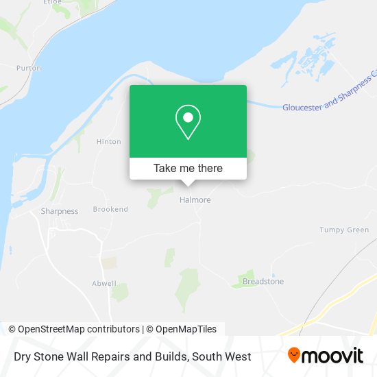 Dry Stone Wall Repairs and Builds map