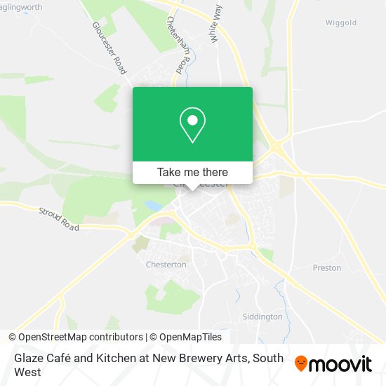 Glaze Café and Kitchen at New Brewery Arts map
