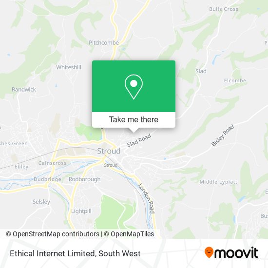 Ethical Internet Limited map