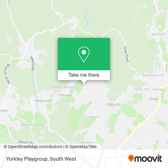 Yorkley Playgroup map