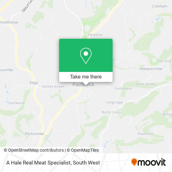 A Hale Real Meat Specialist map