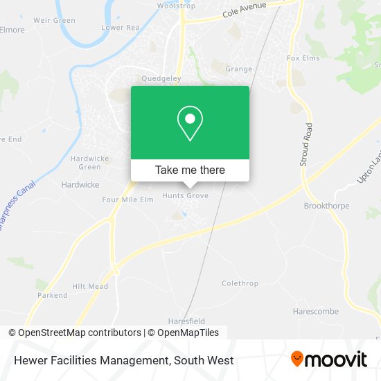 Hewer Facilities Management map