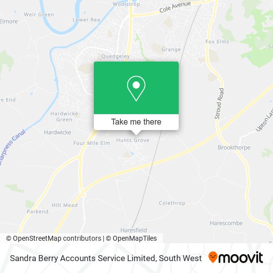 Sandra Berry Accounts Service Limited map