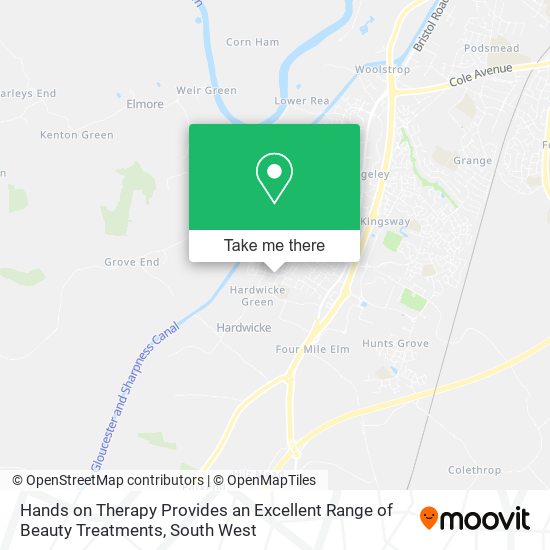 Hands on Therapy Provides an Excellent Range of Beauty Treatments map