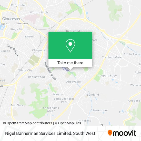 Nigel Bannerman Services Limited map