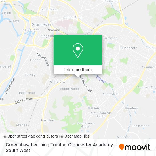 Greenshaw Learning Trust at Gloucester Academy map