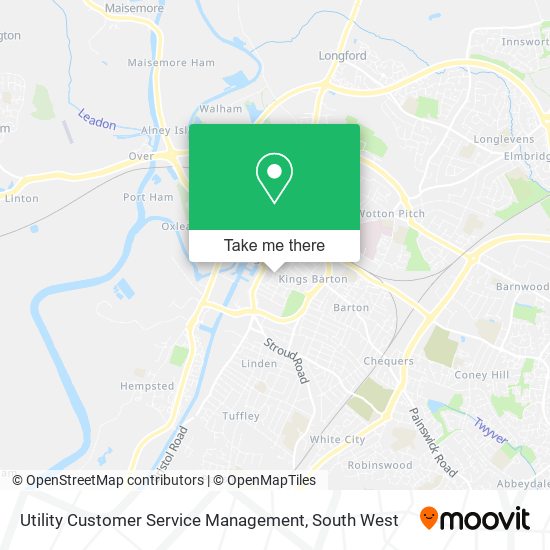 Utility Customer Service Management map