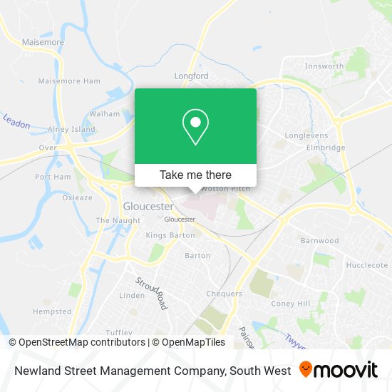 Newland Street Management Company map