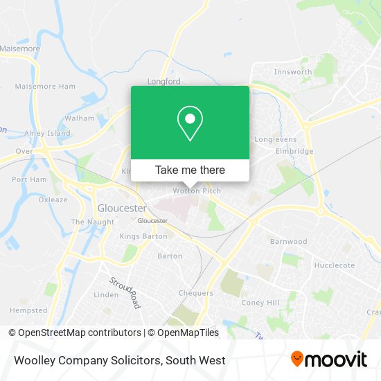 Woolley Company Solicitors map